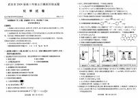 2024届湖北武汉市部分学校高三下学期五月模拟训练题化学试卷