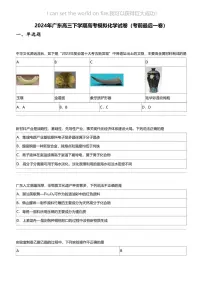 2024年广东高三下学期高考模拟化学试卷（考前最后一卷）