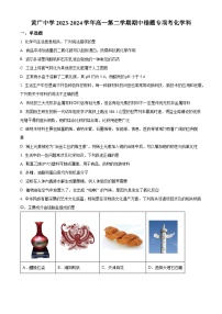 广东省广州市黄广中学2023-2024学年高一下学期期中错题专项考化学试题（原卷版+解析版）