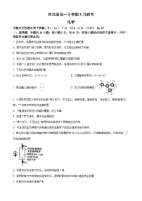 河北省保定市定州市第二中学2023-2024学年高一下学期5月月考化学试题（原卷版+解析版）