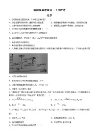 河南省洛阳市2023-2024学年高一下学期5月月考化学试题