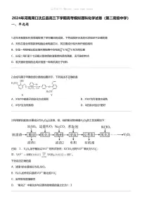 2024年河南周口沈丘县高三下学期高考模拟理科化学试卷（第二高级中学）