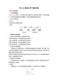 选择性必修1第二节 化学平衡随堂练习题