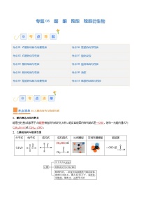 专题06 醛 酮 羧酸 羧酸衍生物（考点清单）（讲+练）-2023-2024学年高二化学下学期期中考点大串讲（人教版2019）