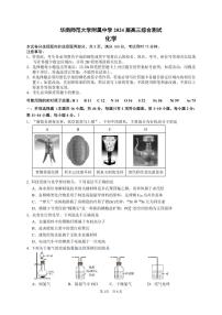 2024届广东华南师范大学附属中学高三下学期6月综合测试（三）化学试题+答案