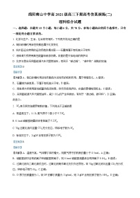 四川省绵阳市南山中学2024届高三下学期5月模拟预测化学试题（Word版附解析）