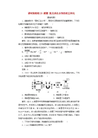 2025届高考化学一轮总复习课时跟踪练23硝酸氮及其化合物的相互转化