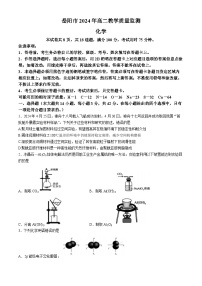 湖南省岳阳市2023-2024学年高二下学期期末考试化学试题