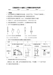 江西省百校2023届高三上学期联合测评化学试卷(含答案)