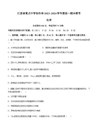 江西省重点中学协作体2023-2024学年高一下学期期末考试化学试题（含答案）