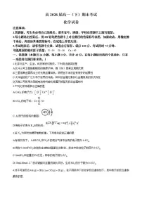 重庆市巴蜀中学校2023-2024学年高一下学期7月期末考试化学试题