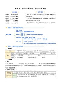 第04讲化学平衡状态化学平衡常数（含答案）【暑假自学课】2024年新高二化学暑假提升精品讲义（人教版2019）