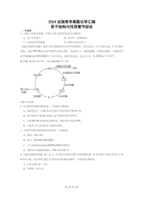 [化学]2024全国高考真题化学分类汇编：原子结构与性质章节综合