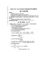 陕西省咸阳市2023-2024学年高二下学期7月期末化学试题