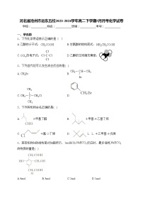 河北省沧州市运东五校2023-2024学年高二下学期5月月考化学试卷(含答案)