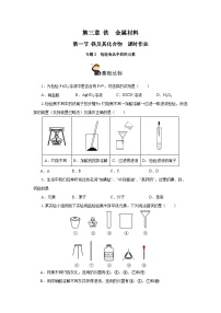 人教版 (2019)必修 第一册第三章 铁 金属材料第一节 铁及其化合物优秀当堂达标检测题