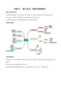 化学必修 第一册第二节 离子反应复习练习题