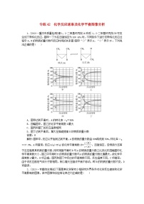 2025版高考化学一轮复习微专题小练习专练42化学反应速率及化学平衡图像分析
