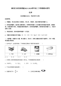 黑龙江省龙东联盟2023-2024学年高二下学期期末联考化学试题（含答案）