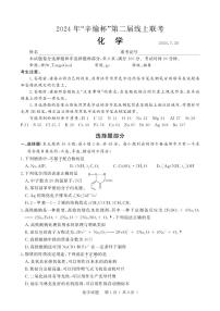 浙江省第二届辛愉杯2025届高三上学期线上模拟考试化学试题+答案