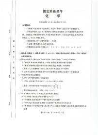 甘肃省武威市2023_2024学年高三化学上学期1月期末考试pdf