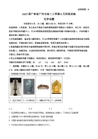 2025届广东省广州市高三上学期8月摸底考（市调研）化学试题