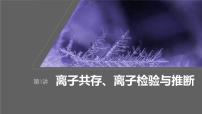 新高考化学一轮复习课件第1章 第3讲　离子共存、离子检验与推断（含解析）
