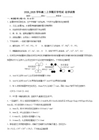 河北省沧州市献县实验中学2024-2025学年高二上学期开学考试化学试题（含答案）