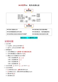 新高考化学一轮复习知识清单04 氧化还原反应