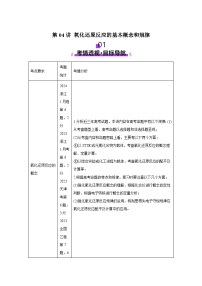 2025年高考化学一轮复习讲练测第04讲氧化还原反应的基本概念和规律（新教材新含解析答案