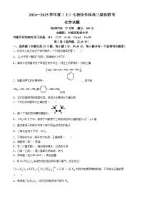 辽宁省名校联盟（东北三省三校）2024-2025学年高三上学期9月联合考试化学试卷（Word版附答案）