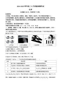 河南省濮阳市2024-2025学年高三上学期9月质量检测考试化学试卷（Word版附解析）