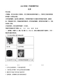 河南省新乡市多校2025届高三上学期调研联考（一模）化学试题（一模+一模）