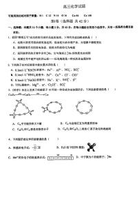 江西省赣州市第一中学2024-2025学年高三上学期开学考试+化学试题