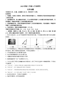 广东省部分学校2024-2025学年高三上学期9月联考化学试题