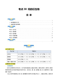 考点38 烃的衍生物(原卷版)-备战2025年高考化学一轮复习（江苏专用）