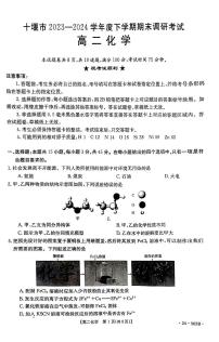 湖北省十堰市2023-2024学年高二下学期6月期末调研考试+化学试卷（含答案）