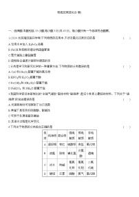 2025届高中化学一轮复习 第一单元　物质及其变化(B卷)（含解析）