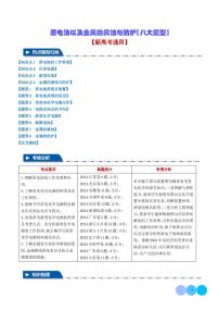 原电池以及金属的腐蚀与防护【八大题型】学案-高考化学专题