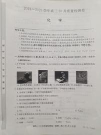 河北省邯郸市永年区第二中学等校2024-2025学年高三上学期10月月考 化学试卷