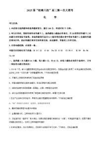 安徽省皖南八校2024-2025学年高三上学期第一次大联考化学试题（含解析）