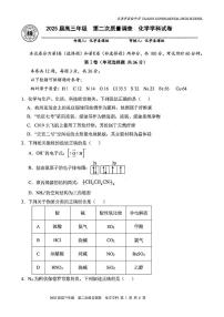 天津市实验中学2024-2025学年高三上学期第二次月考 化学试题