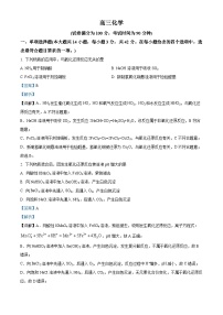 北京市第四中学2024-2025学年高三上学期10月阶段性测试化学试卷（Word版附解析）