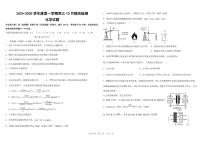 山东省威海市乳山市银滩高级中学2024-2025学年高三上学期10月模块测试  化学试题