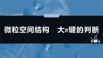 2025年高考化学一轮复习课件（新高考版）大单元3  第8章　热点强化14　微粒空间结构　大π键的判断