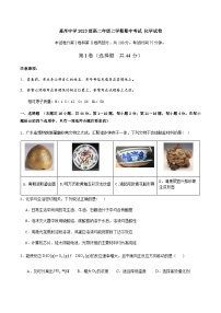 广东省惠州市惠州中学2024-2025学年高二上学期11月期中考试 化学试题（含答案）