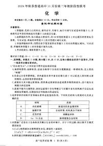 2025届鄂东协作体高三上学期11月期中联考化学试题+答案