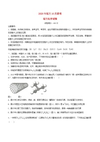 湖北省2023_2024学年高三化学上学期10月联考试题含解析