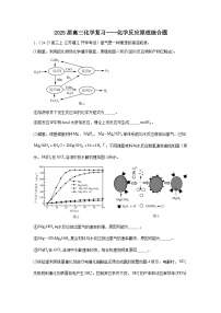 2025届高三化学一轮复习--- -化学反应原理综合题练习