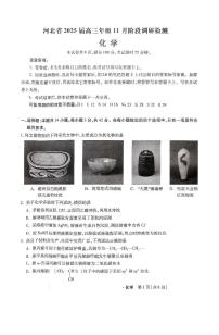 河北省部分学校2024-2025学年高三上学期11月阶段调研检测二化学试卷（PDF版附解析）